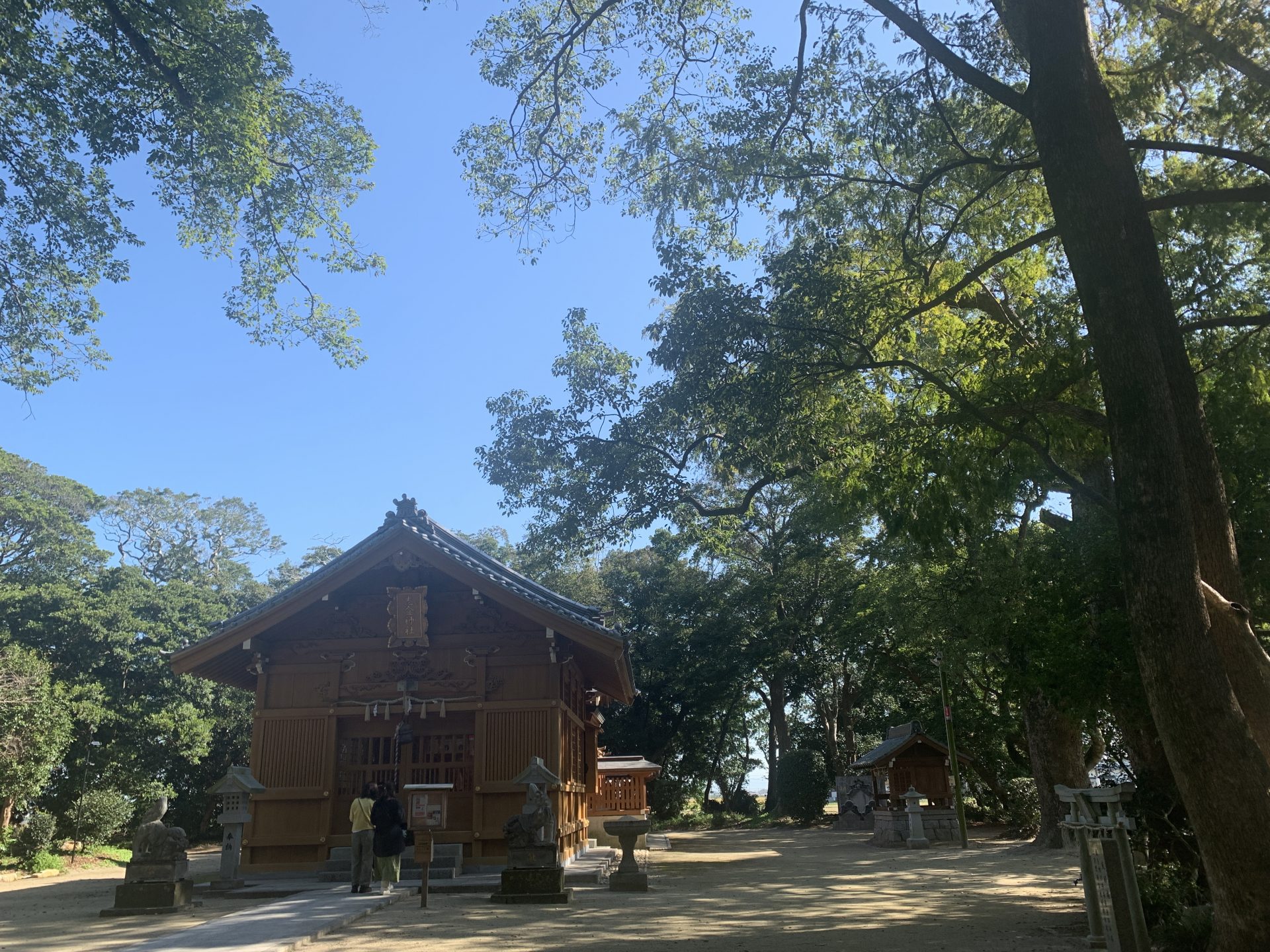 糸島リトリートで訪れた神社